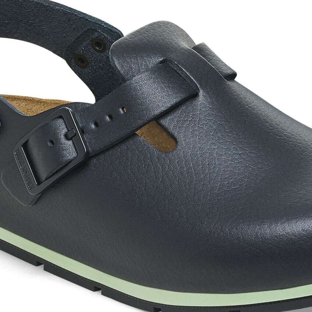 BIRKENSTOCK TOKIO PRO LEATHER-BLACK