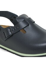 BIRKENSTOCK TOKIO PRO LEATHER-BLACK