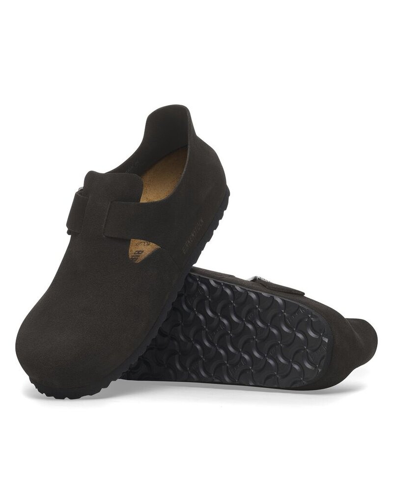 BIRKENSTOCK LONDON BLACK SUEDE