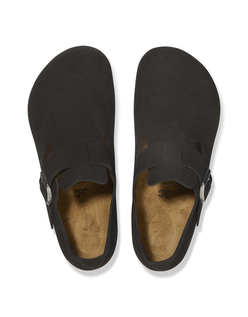 BIRKENSTOCK LONDON BLACK SUEDE