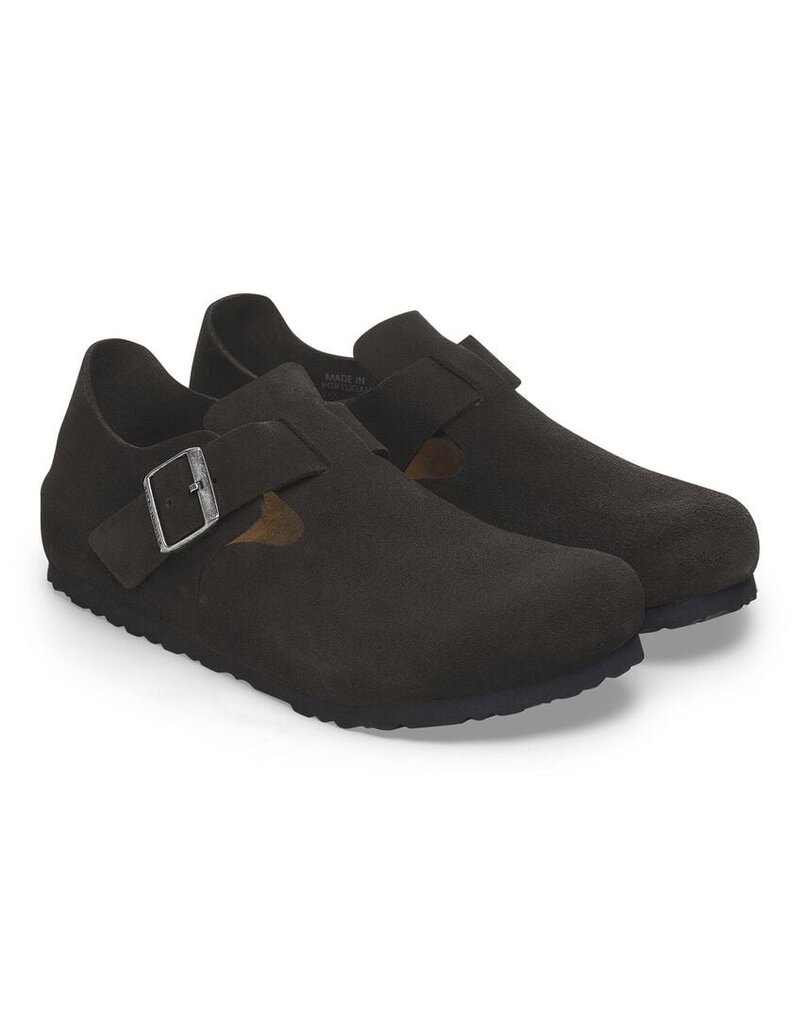 BIRKENSTOCK LONDON BLACK SUEDE