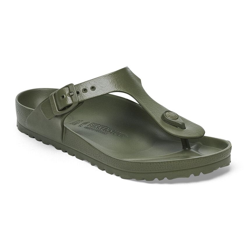 BIRKENSTOCK GIZEH KHAKI EVA