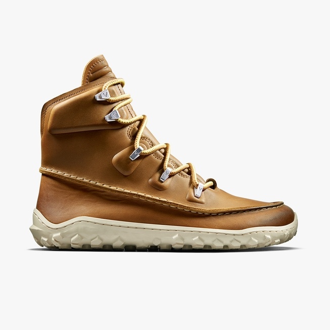 VIVO BAREFOOT WOMEN'S TRACKER MOC FG2-TAN