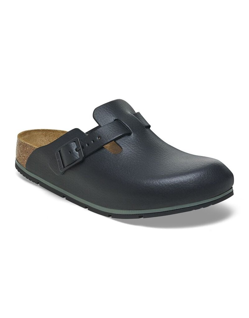 BIRKENSTOCK BOSTON PRO LEATHER-BLACK