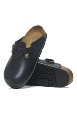 BIRKENSTOCK BOSTON PRO LEATHER-BLACK