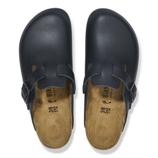 BIRKENSTOCK BOSTON PRO LEATHER-BLACK - BEND SHOE CO