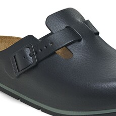 BIRKENSTOCK BOSTON PRO LEATHER-BLACK - BEND SHOE CO
