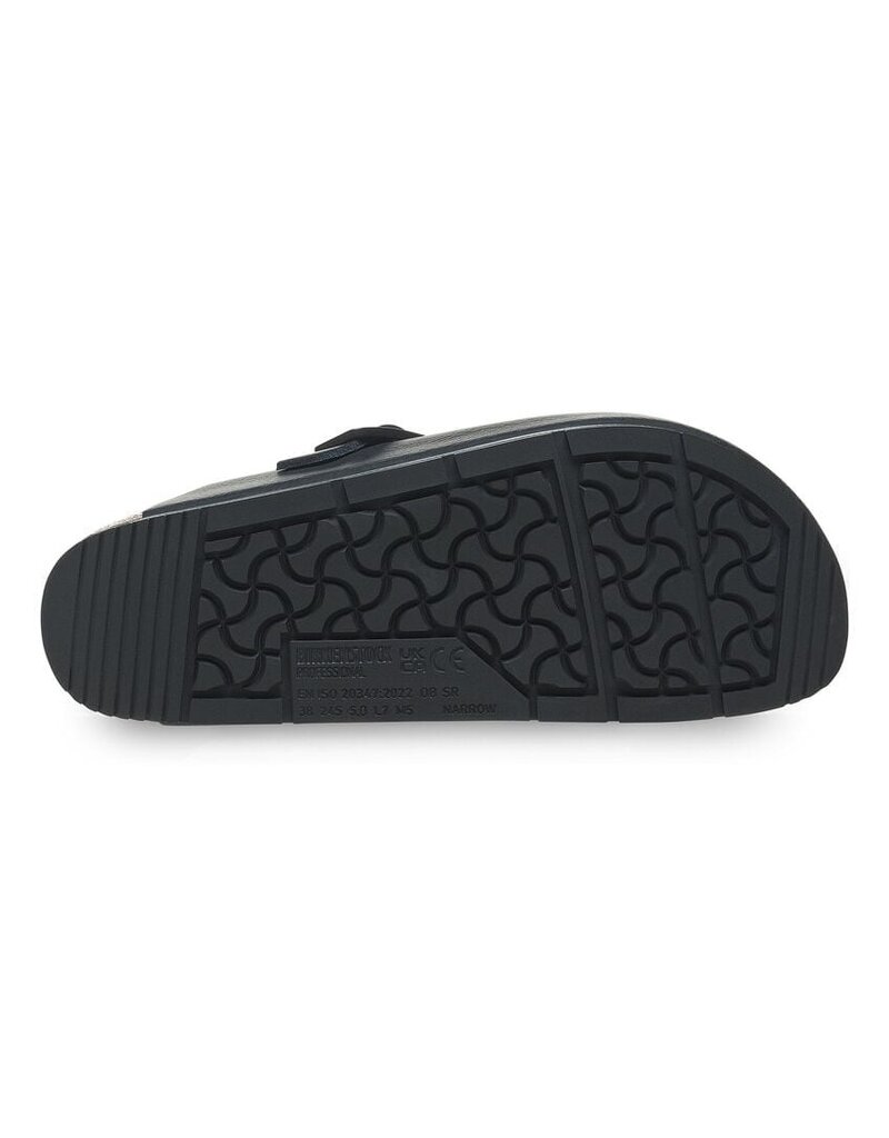 BIRKENSTOCK BOSTON PRO LEATHER-BLACK