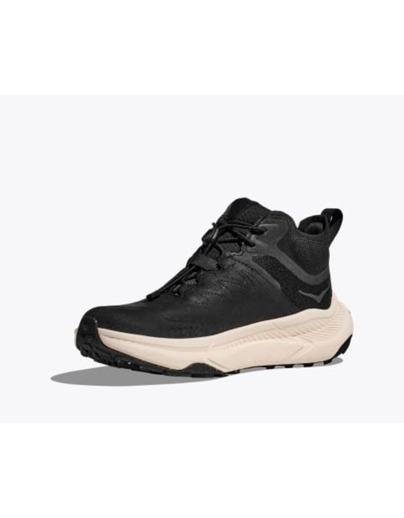 HOKA ONE ONE WOMEN'S TRANSPORT CHUKKA GTX-BLACK/ALABASTER