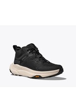 HOKA ONE ONE WOMEN'S TRANSPORT CHUKKA GTX-BLACK/ALABASTER