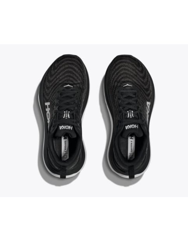 HOKA ONE ONE MEN'S GAVIOTA 5-BLACK/WHITE