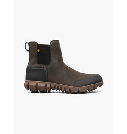 BOGS MEN'S ARCATA URBAN LEATHER CHELSEA-CHOCOLATE