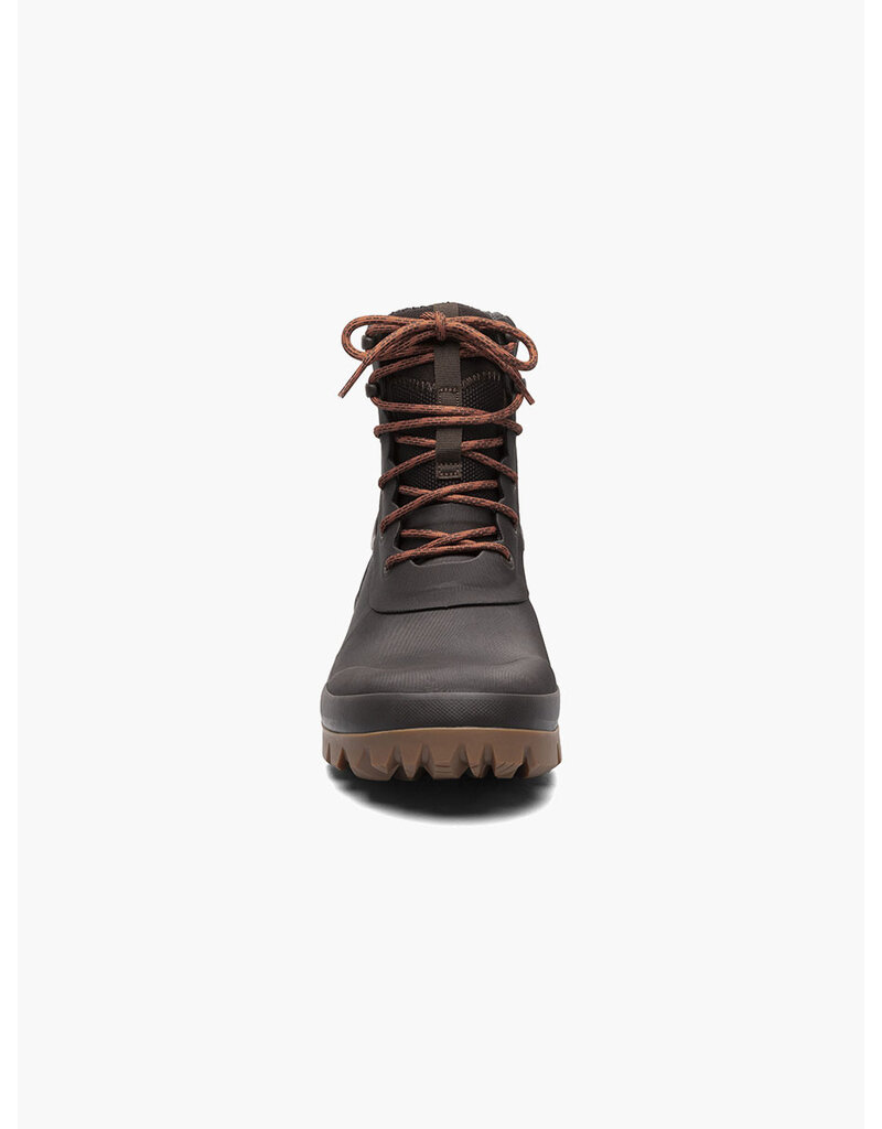 BOGS MEN'S ARCATA URBAN LACE BOOT-DARK BROWN