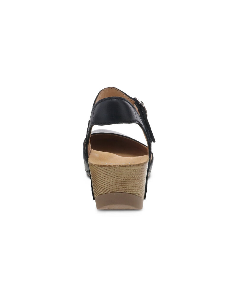 DANSKO WOMEN'S TIFFANI BLACK MILLED BURNISHED