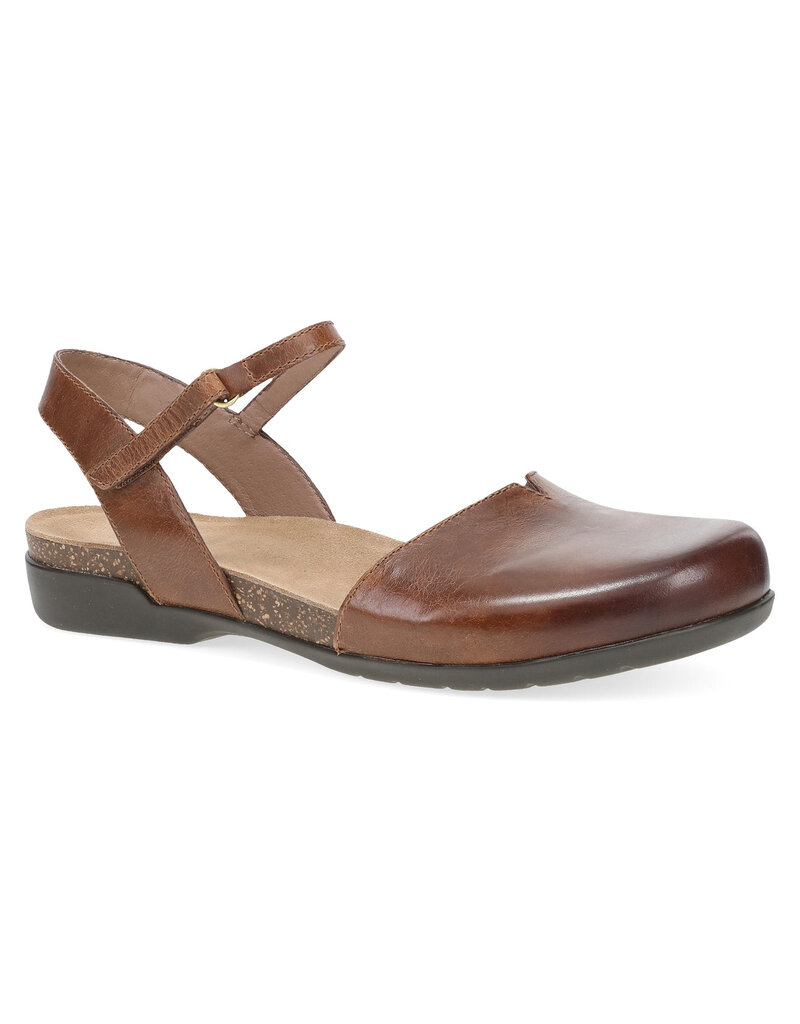 DANSKO WOMEN'S ROWAN TAN WAXY BURNISHED