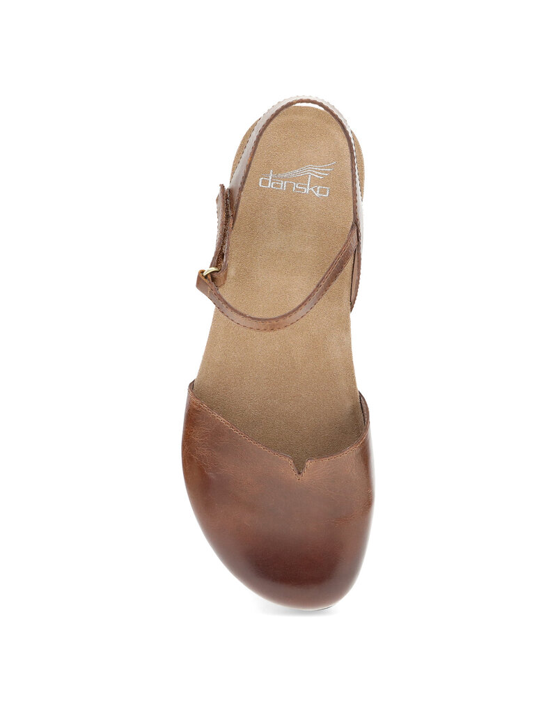 DANSKO WOMEN'S ROWAN TAN WAXY BURNISHED