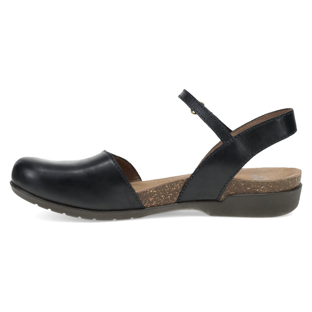 DANSKO WOMEN'S ROWAN BLACK WAXY BURNISHED