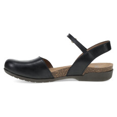 DANSKO WOMEN'S ROWAN BLACK WAXY BURNISHED