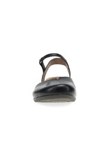DANSKO WOMEN'S ROWAN BLACK WAXY BURNISHED