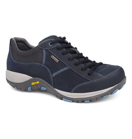 DANSKO WOMEN'S PAISLEY NAVY MILLED NUBUCK WIDE (SS25)