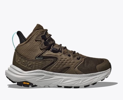 HOKA ONE ONE WOMEN'S ANACAPA 2 MID GTX-DEEP UMBER/STARDUST