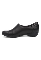 DANSKO WOMEN'S FRANNY WIDE BLACK MILLED NAPA