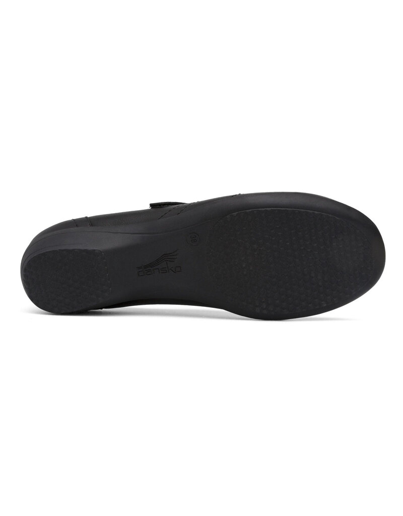 DANSKO WOMEN'S FRANNY WIDE BLACK MILLED NAPA