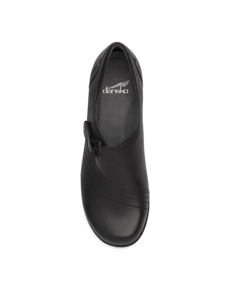 DANSKO WOMEN'S FRANNY WIDE BLACK LEATHER (SS25)