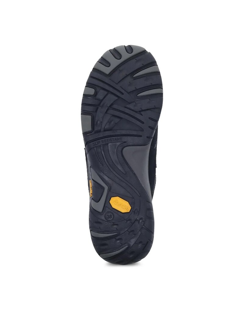DANSKO WOMEN'S PAISLEY BLACK/BLACK SUEDE (SS25)