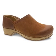 DANSKO WOMEN'S BRENNA TAN BURNISHED SUEDE