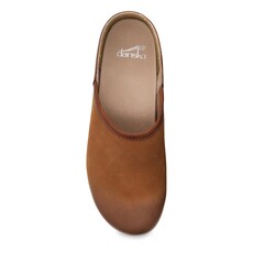 DANSKO WOMEN'S BRENNA TAN BURNISHED SUEDE
