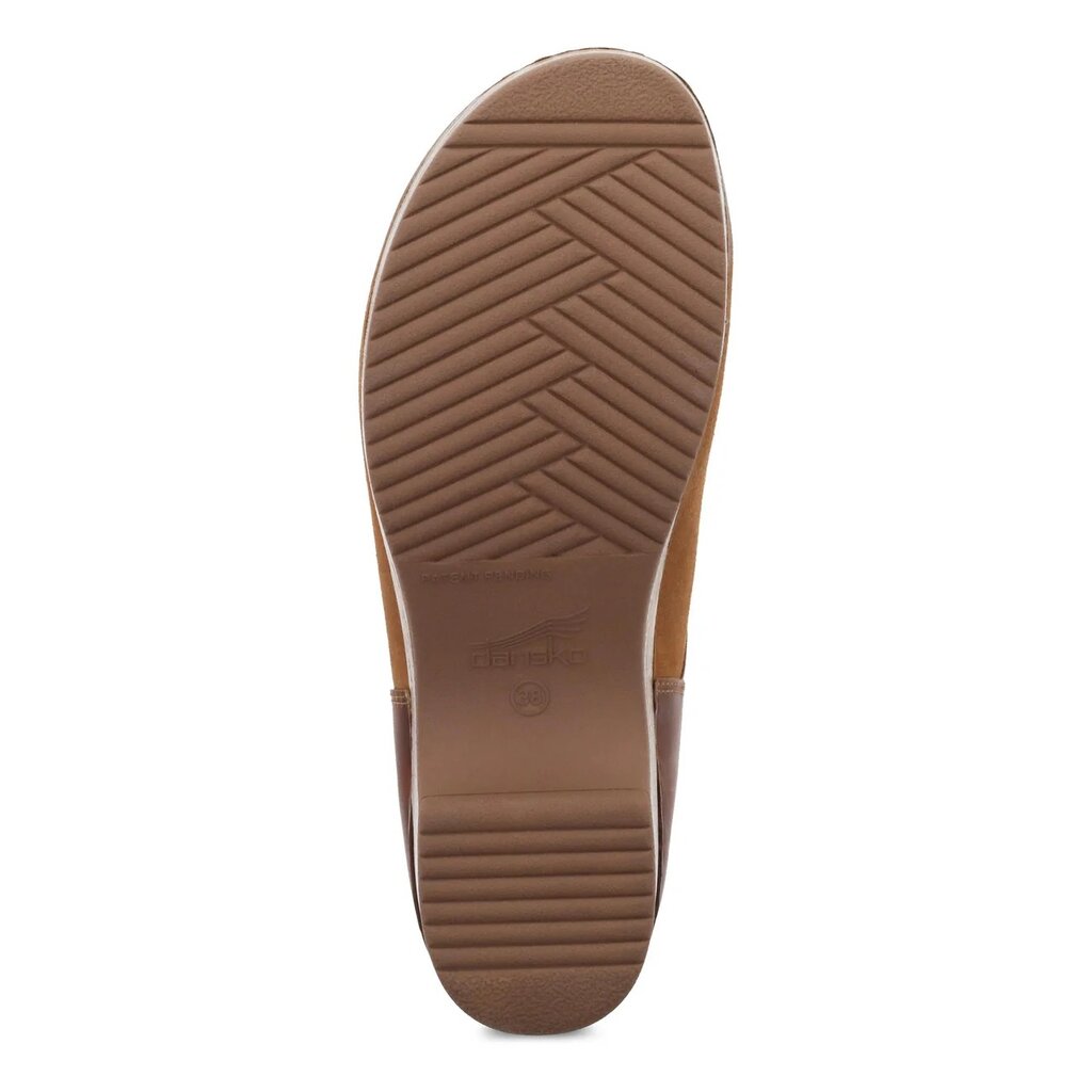 DANSKO WOMEN'S BRENNA TAN BURNISHED SUEDE
