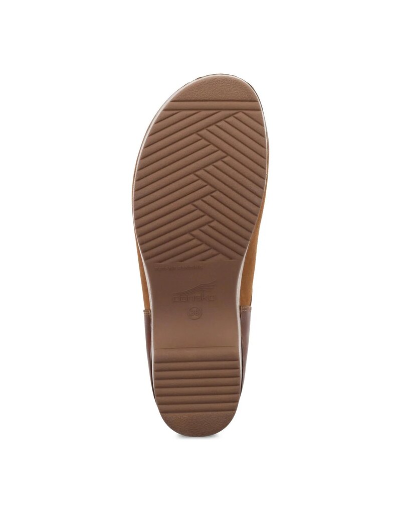 DANSKO WOMEN'S BRENNA TAN BURNISHED SUEDE