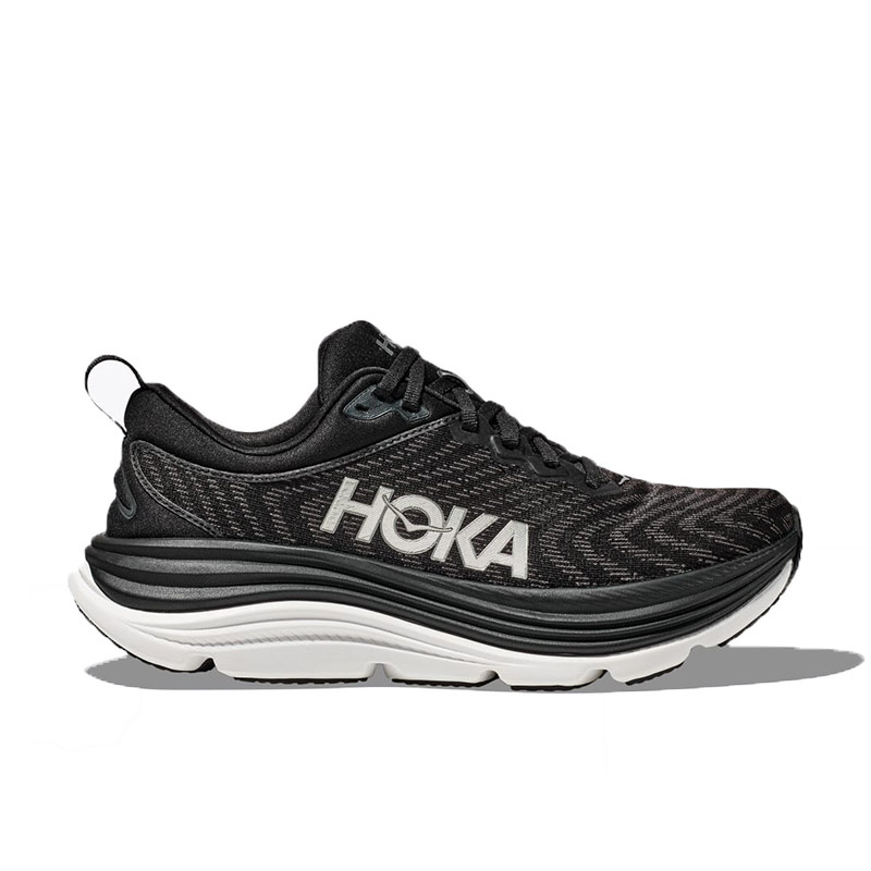 HOKA ONE ONE MEN'S GAVIOTA 5-BLACK/WHITE