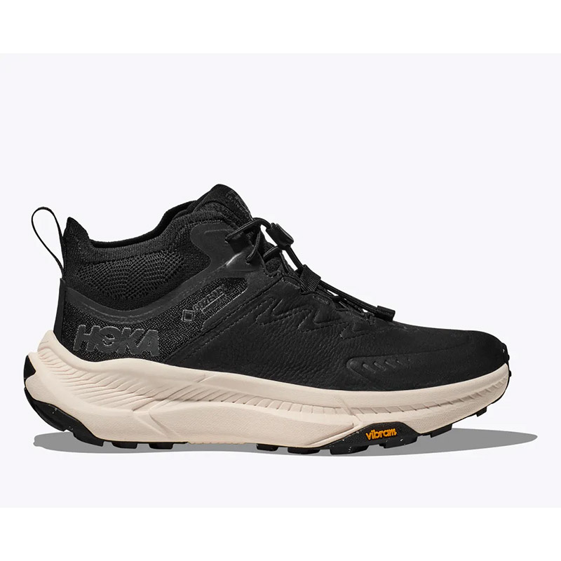 HOKA ONE ONE WOMEN'S TRANSPORT CHUKKA GTX-BLACK/ALABASTER