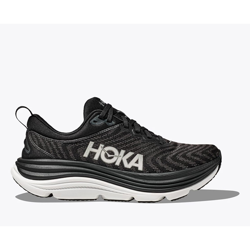 HOKA ONE ONE WOMEN'S GAVIOTA 5-BLACK/WHITE