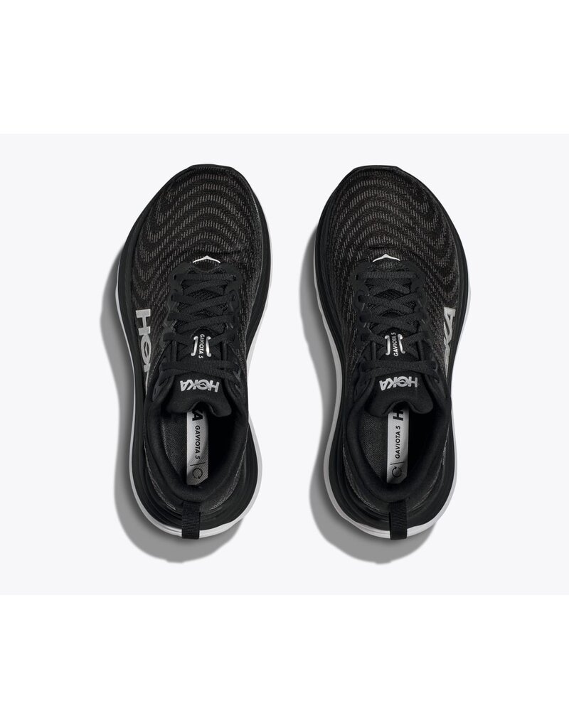 HOKA ONE ONE WOMEN'S GAVIOTA 5-BLACK/WHITE