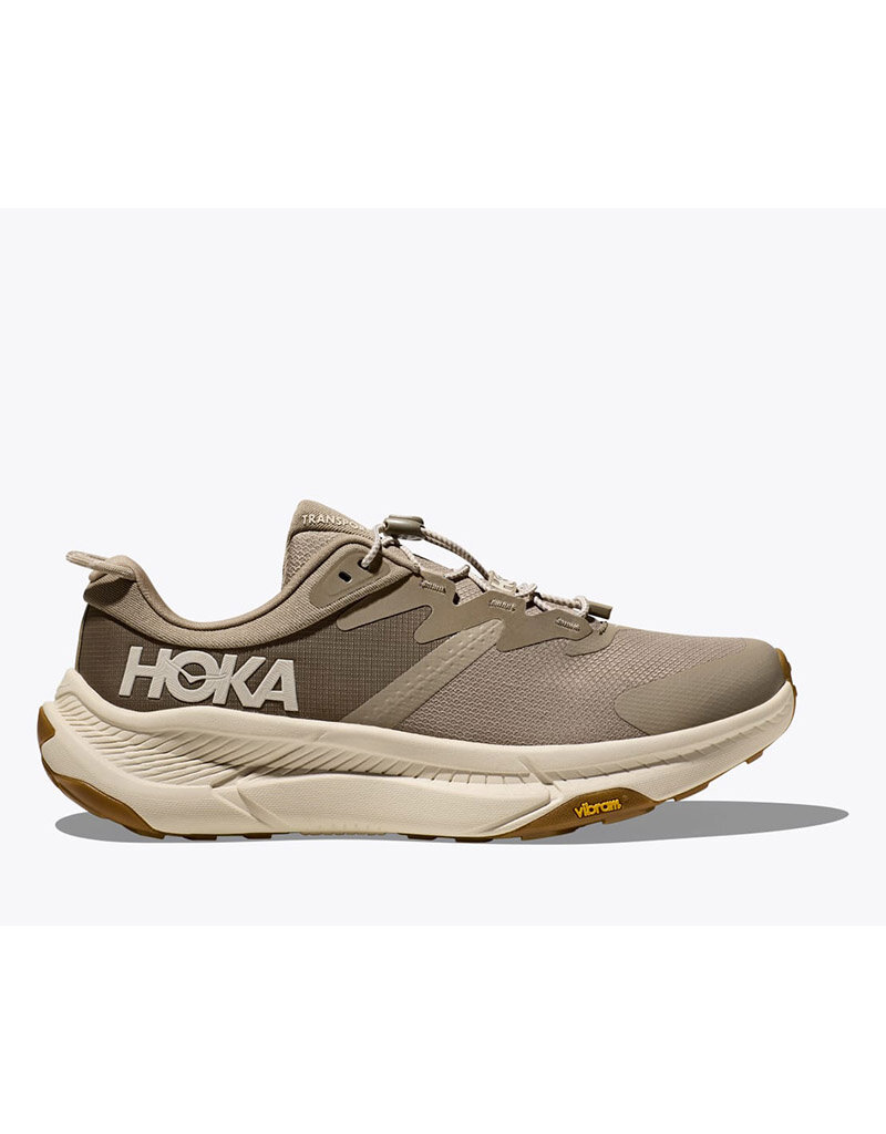HOKA ONE ONE MEN'S TRANSPORT-DUNE/EGGNOG