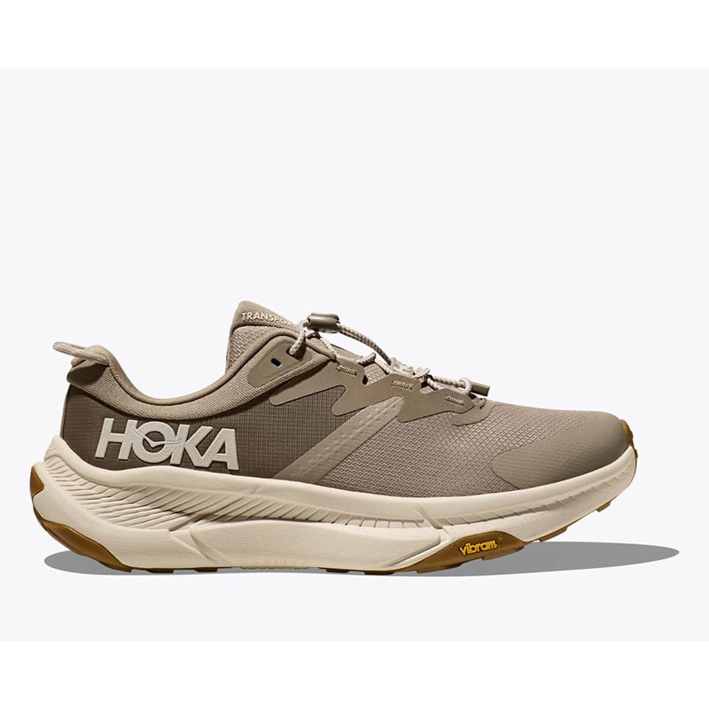 HOKA ONE ONE MEN'S TRANSPORT-DUNE/EGGNOG