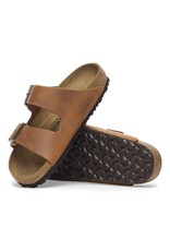 BIRKENSTOCK ARIZONA OILED LEATHER-COGNAC