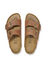 BIRKENSTOCK ARIZONA OILED LEATHER-COGNAC