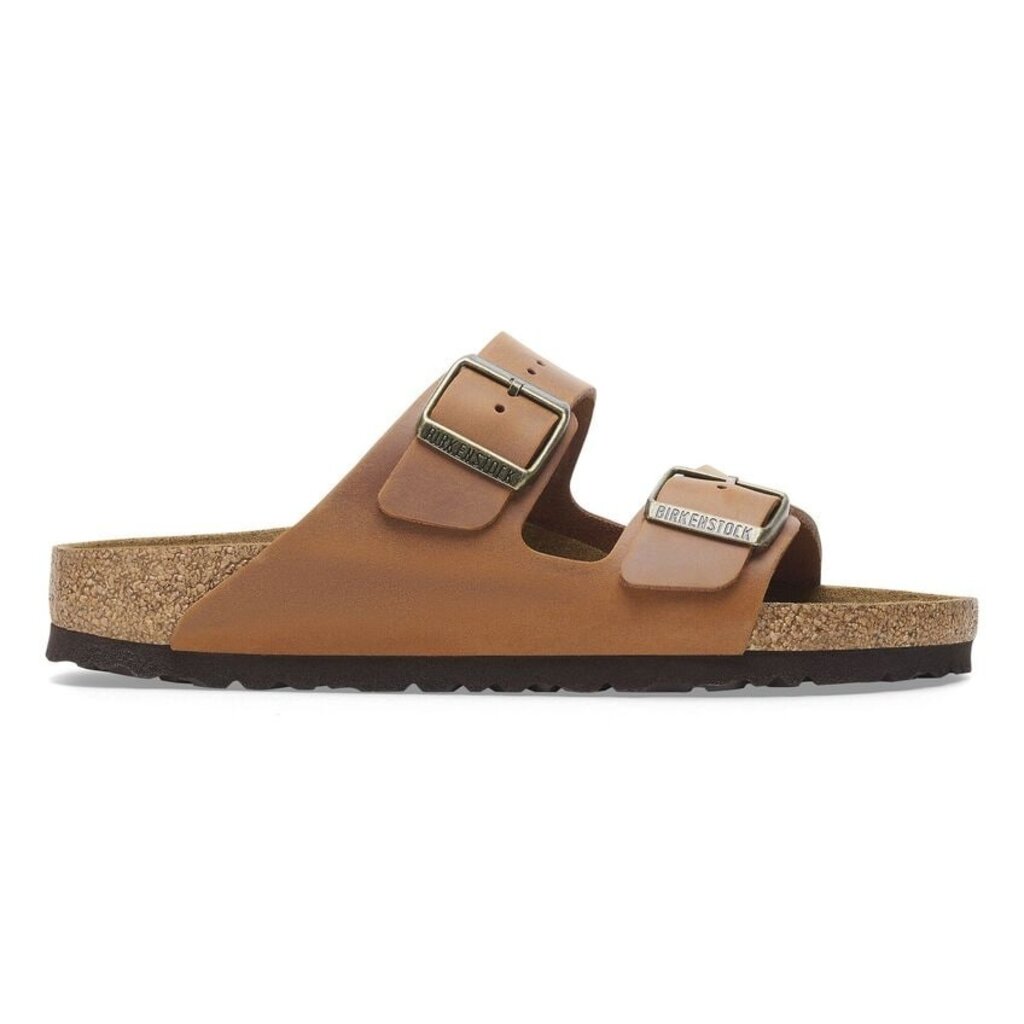 BIRKENSTOCK ARIZONA OILED LEATHER-COGNAC | BEND SHOE CO