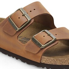 BIRKENSTOCK ARIZONA OILED LEATHER-COGNAC | BEND SHOE CO