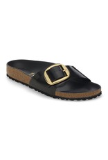 BIRKENSTOCK MADRID BIG BUCKLE NATURAL PATENT LEATHER-HIGH SHINE BLACK