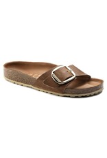 BIRKENSTOCK MADRID BIG BUCKLE OILED LEATHER-COGNAC