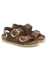 BIRKENSTOCK MILANO BIG BUCKLE COGNAC OILED LEATHER