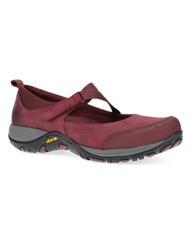 DANSKO WOMEN'S PRIMROSE WINE BURNISHED SUEDE
