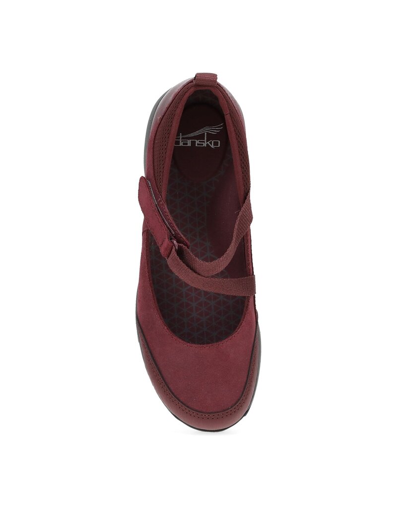 DANSKO WOMEN'S PRIMROSE WINE BURNISHED SUEDE