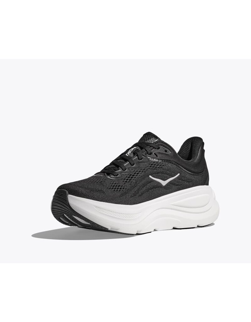 HOKA ONE ONE WOMEN'S BONDI 9-BLACK/WHITE