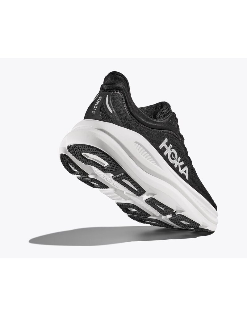 HOKA ONE ONE WOMEN'S BONDI 9-BLACK/WHITE